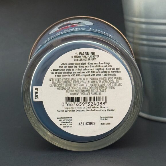 BBW To All A Good Night Bath & Body Works Single Wick Candle - Picture 9 of 10